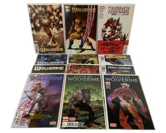 650 - 12 Marvel Wolverine Comic Books
