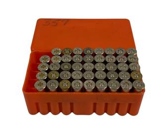 72 - Box .357 Magnum Auto Ammo Partial 44ct
