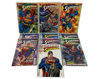 668 - 10 DC Superman Comic Books
