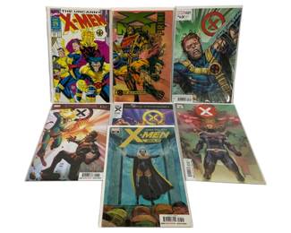 651 - 7 Marvel X-Men Comic Books
