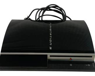 1937 - Sony Playstation 3 Video Game Console w/ Cord used, untested, as-is electric/electronic/mechanical item. No guarantee all components are present
