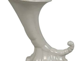 1960 - Roseville Pottery Cornucopia Vase 7.25 x 7 x 5
