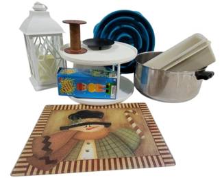 191 - Farberware Pan, Tupperware Loaf Container & More
