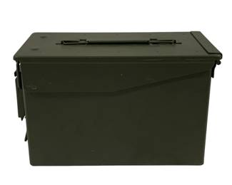 59 - Metal Ammo Box 12 x 8 x 6
