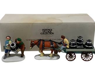 1321 - Dept 56 A New Potbellied Stove for Christmas w/ box, Heritage Village
