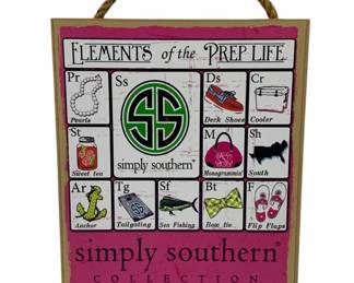 328 - Simply Southern Wood Sign 12 x 10
