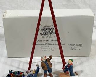 1284 - Dept 56 Town Tree Trimmers w/ box
