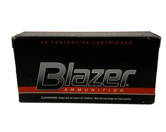 48 - Blazer .45 Auto Ammo Full Box of 50
