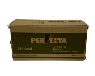 71 - Perfecta .38 Special Ammo Partial 20ct
