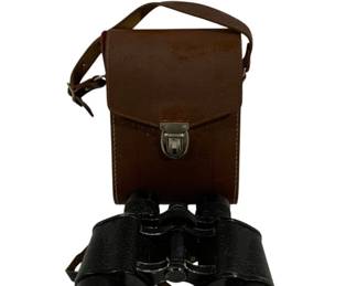 164 - Vintage Honor 8x30 Binoculars w/ case 4.5 x 6 x 2 used as-is electric/electronic/mechanical item - no guarantee all components, untested
