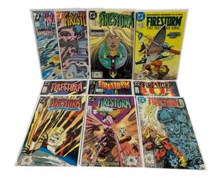 455 - Lot of 10 DC Comics Firestorm Comic Books
