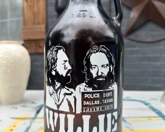 Collectible Willie Nelson jug
