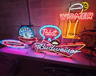Neon Signs $80-$100