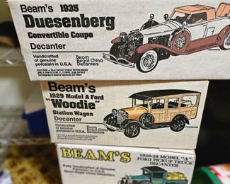 Vintage Jim Beam Decanters