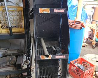Vintage shop shelf