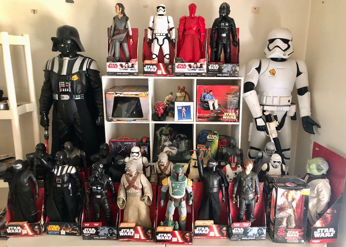 Loads of Star Wars, most in original boxes