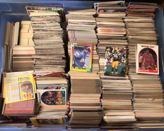 Thousands of Sports Cards: Baseball, Basketball & Football