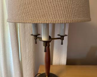 (2) matching MCM table lamps (one not photographed yet)