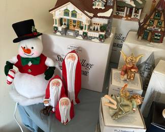Department 56 treasures and Hummels.....