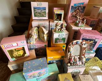 Easter decor and treasures......