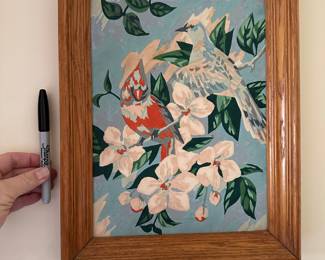 Paint by number wall decor.....