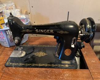 Antique Singer sewing machine