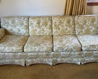 Upholstered sofa....