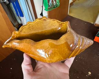 Van Briggle conch shell