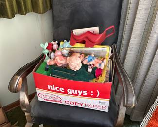 Upholstered armchair