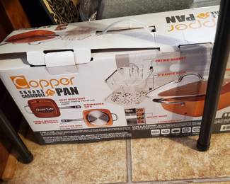 Copper pan 