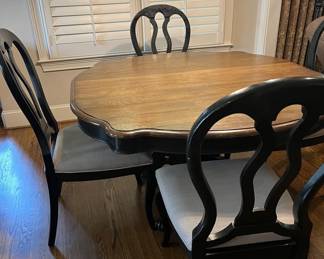 Wood Kitchen Table With 4 Chairs