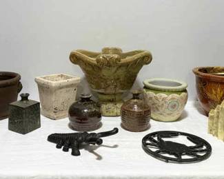 Pottery Marble, Cast Iron