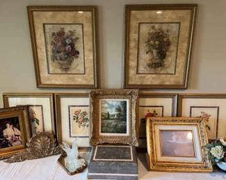 Glass Dove, Floral Pictures And More