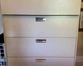 Large Hon Filing Cabinet with Key