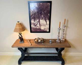 Distressed Sofa Table Accessories