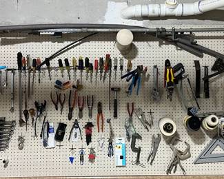 Wall Of Small Tools