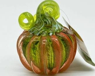 28 2023CollectorPumpkinTacomaGlassblowingStudioSigned