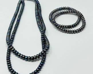 67 TahitianPearlNecklessBraceletSet