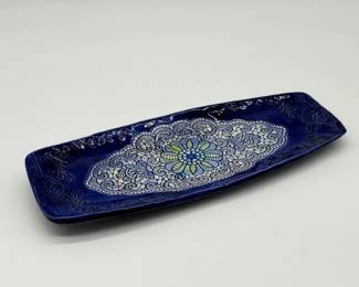124 HandmadeCeramicDishbyKaiSheekSigned