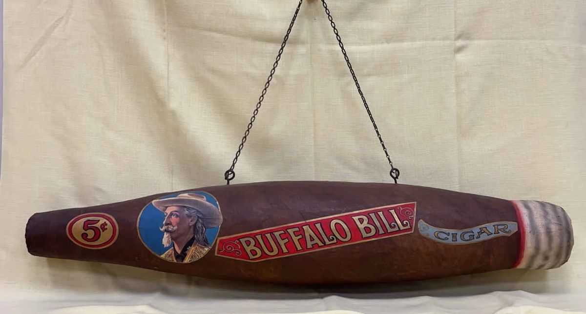 001 Antique Buffalo Bill Advertisement Cigar
