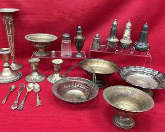Collection Of Antique Silver 