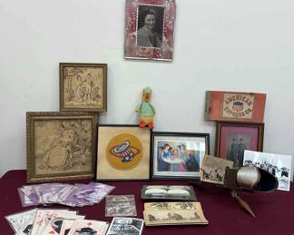 Eclectic Collection Of Vtg Antique Memorabilia