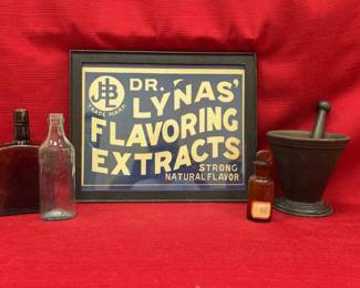 Antique Medical Sign Dr Supplies 