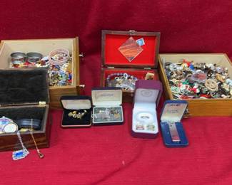 Eclectic Vintage Custunw Jewelry Mystery Lot 