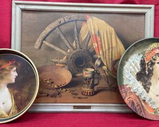 The Quest For Fortune Art  Metal Beverage Trays