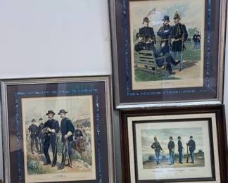 Historical Framed Military Art By Henry Ogden