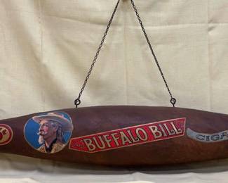 001 Antique Buffalo Bill Advertisement Cigar