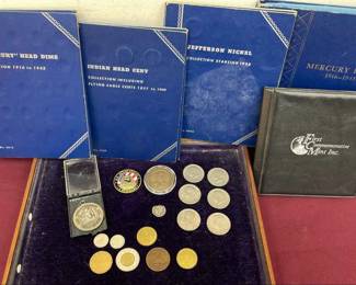 Various Coin Collection Folders 
