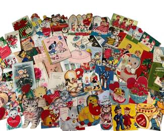 Vintage Valentines, Postcards, Greeting Cards 