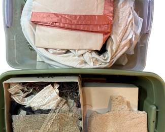 Fabric Lace Scraps 